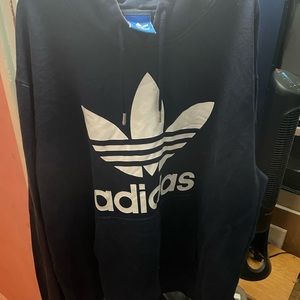 Navy Blue Adidas Hoodie